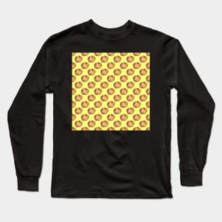 Pastel-de-nata portuguese tart yellow Long Sleeve T-Shirt